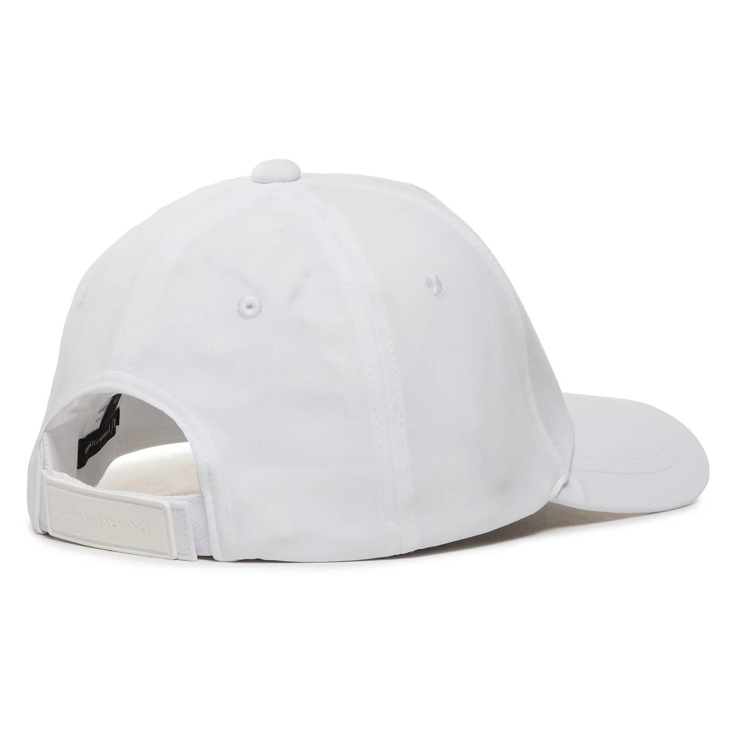 Armani Exchange Monochrome Logo Cap – Off white