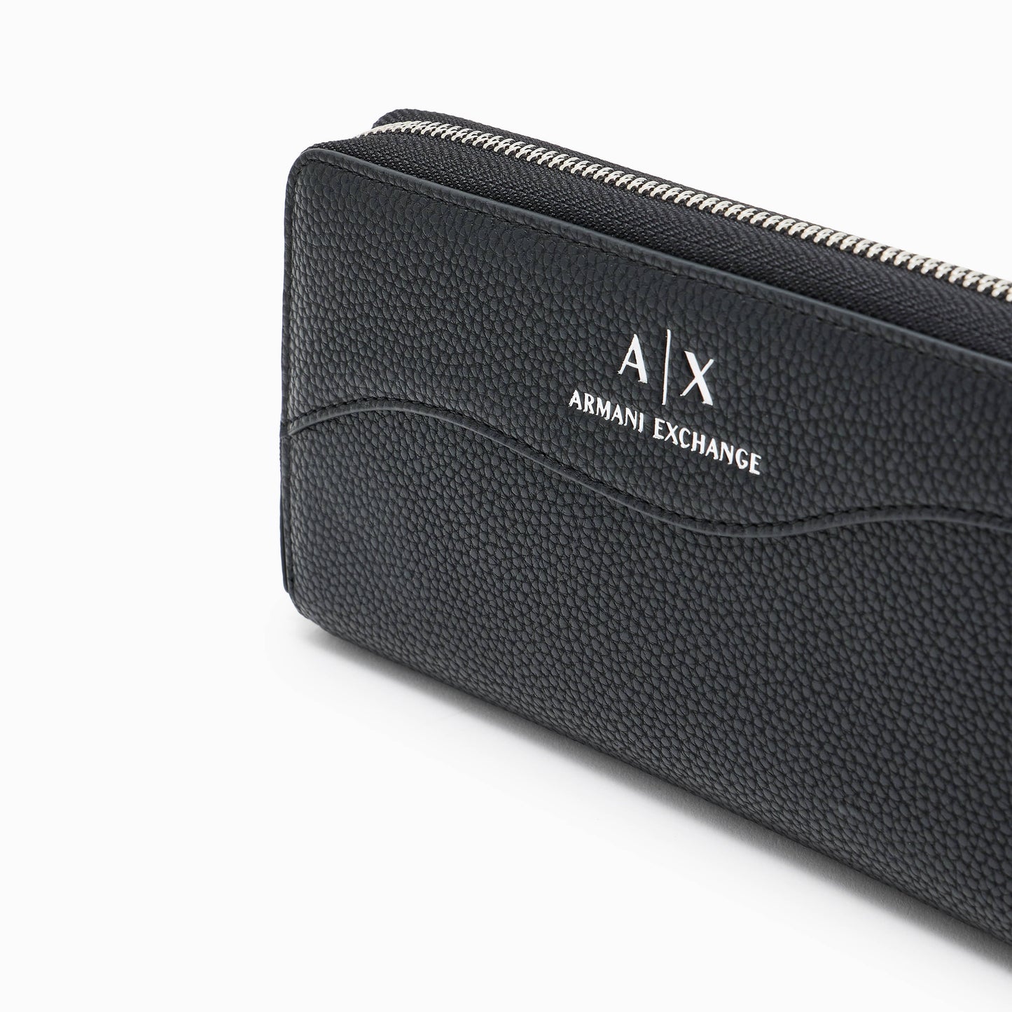 Armani Exchange Premium Black Zip Wallet