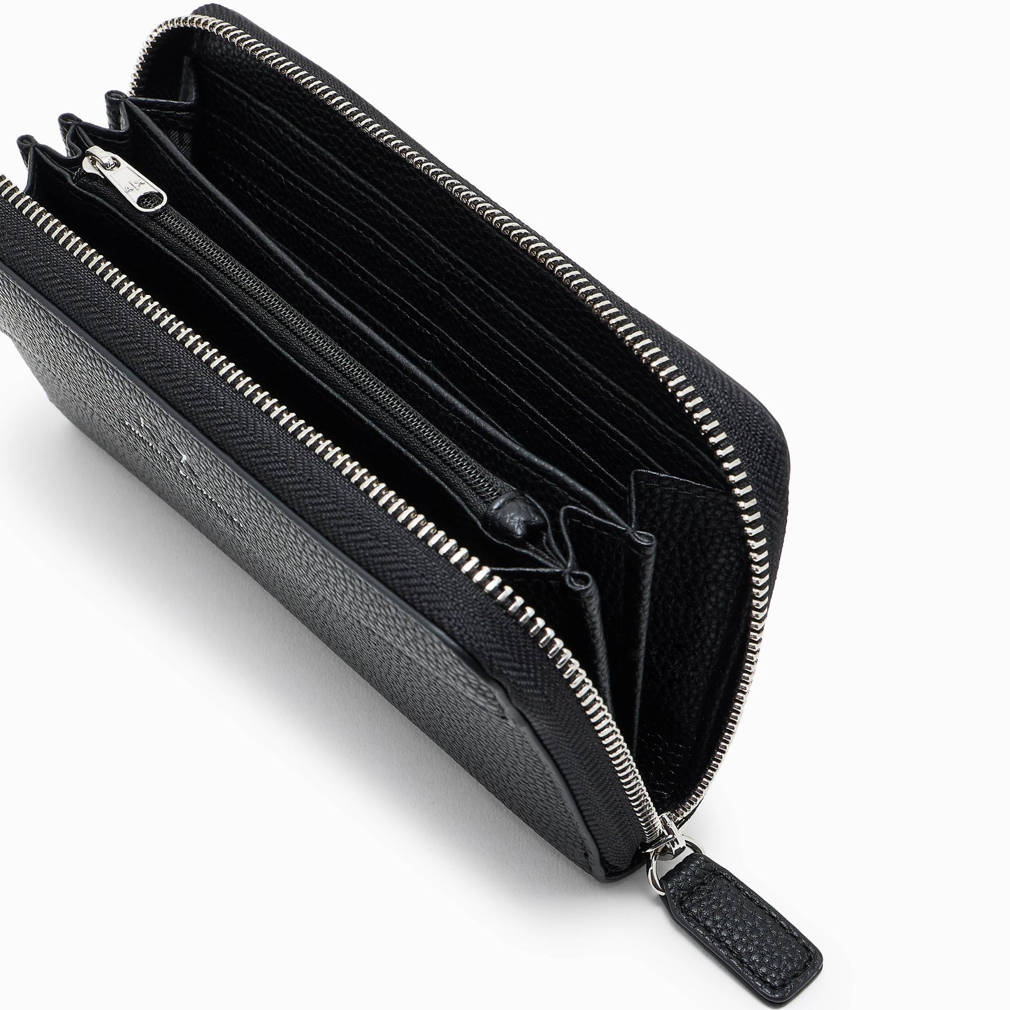 Armani Exchange Premium Black Zip Wallet
