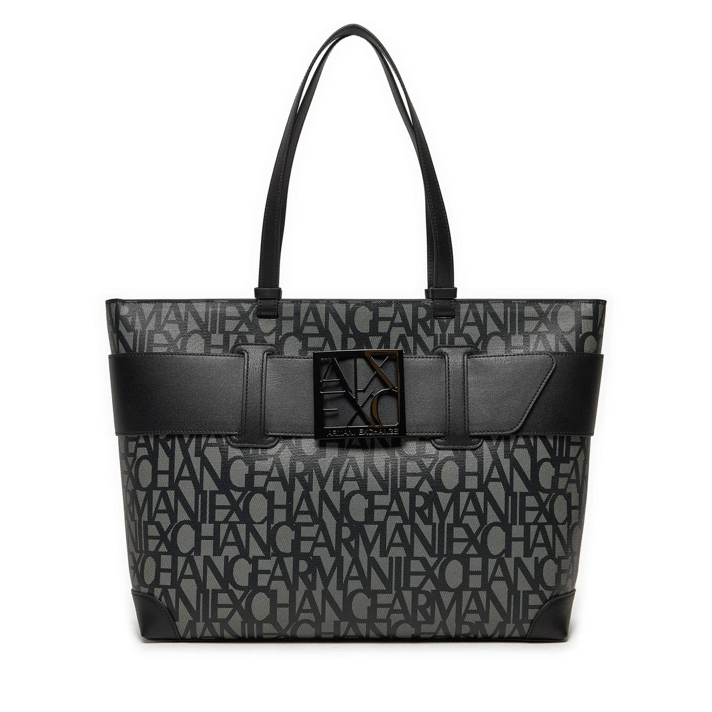 Armani Exchange Logo-Print Tote Bag
