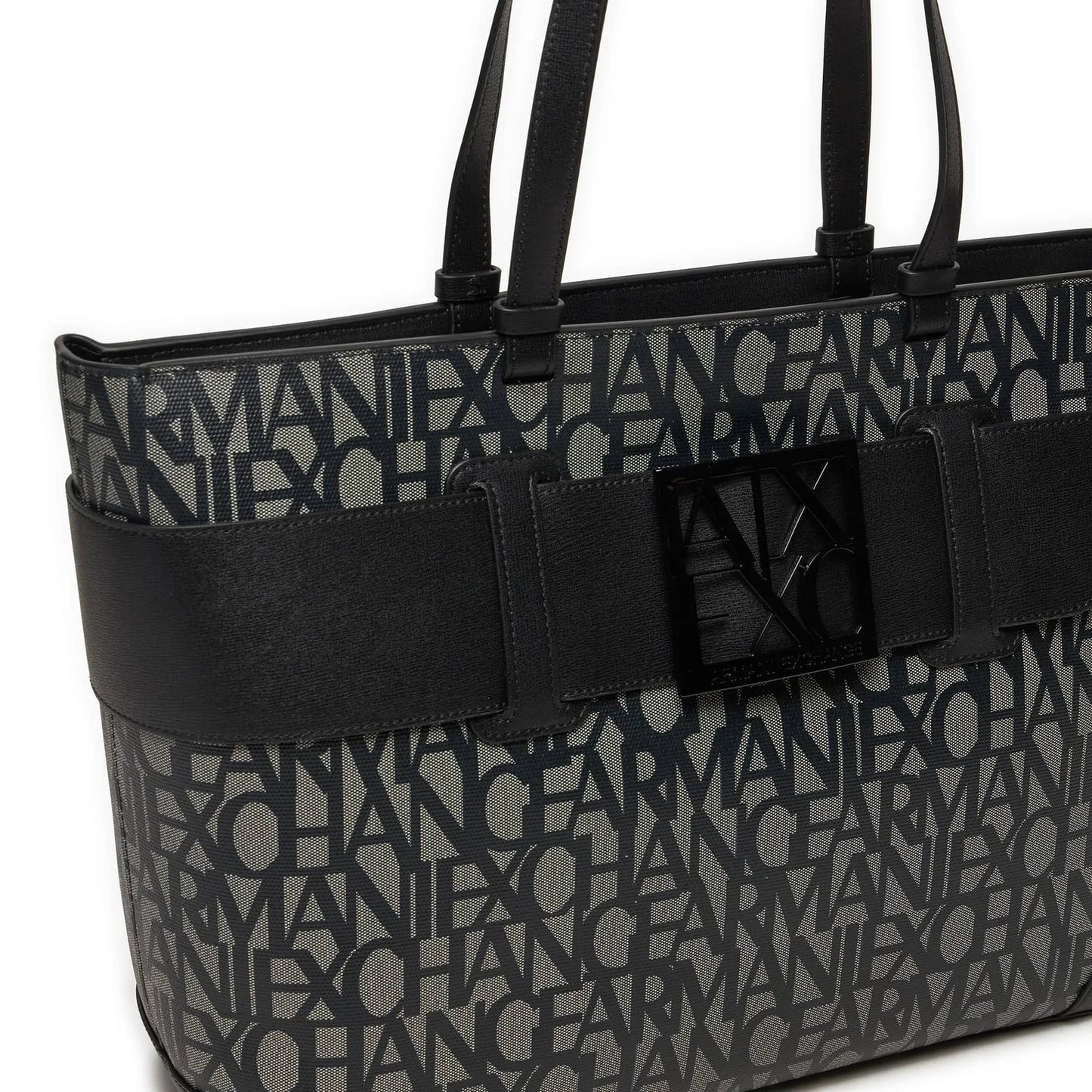 Armani Exchange Logo-Print Tote Bag