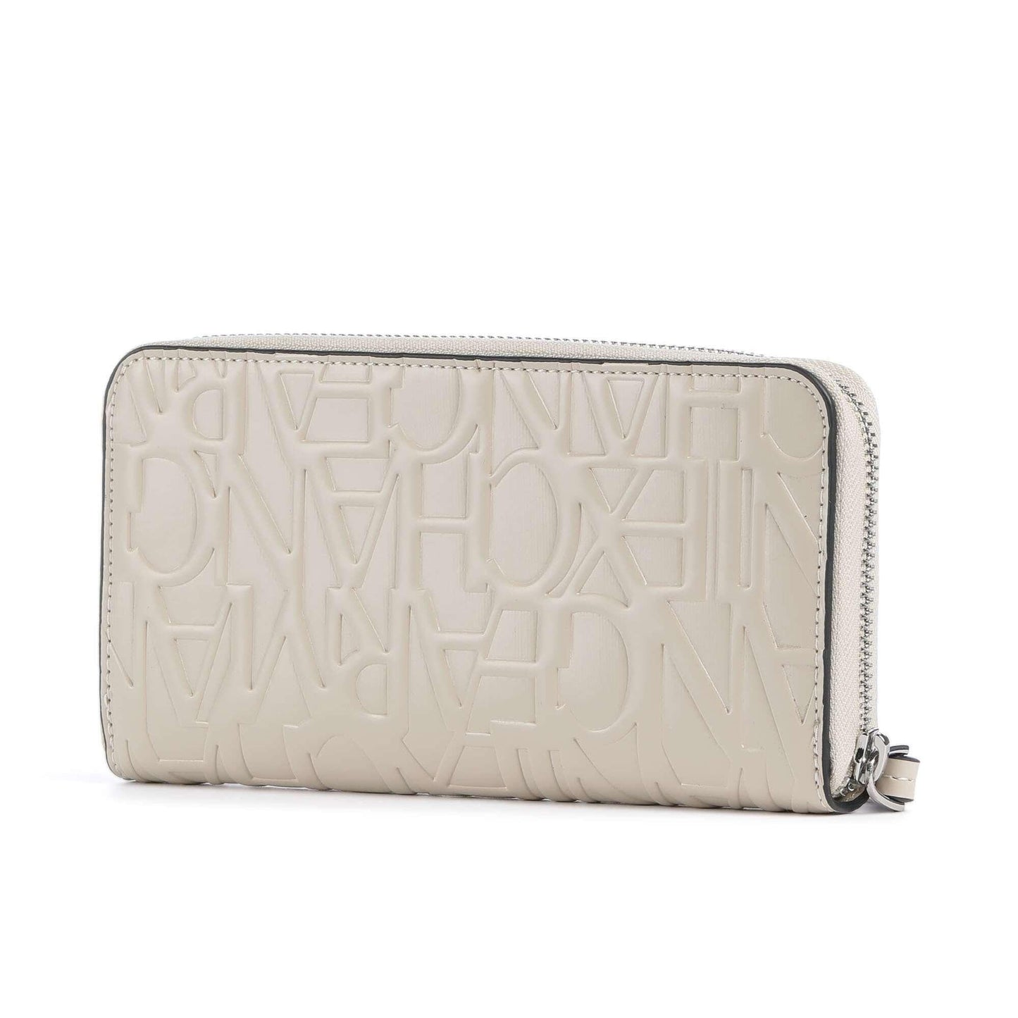 Armani Exchange Liz Wristlet Wallet in Luxe Beige