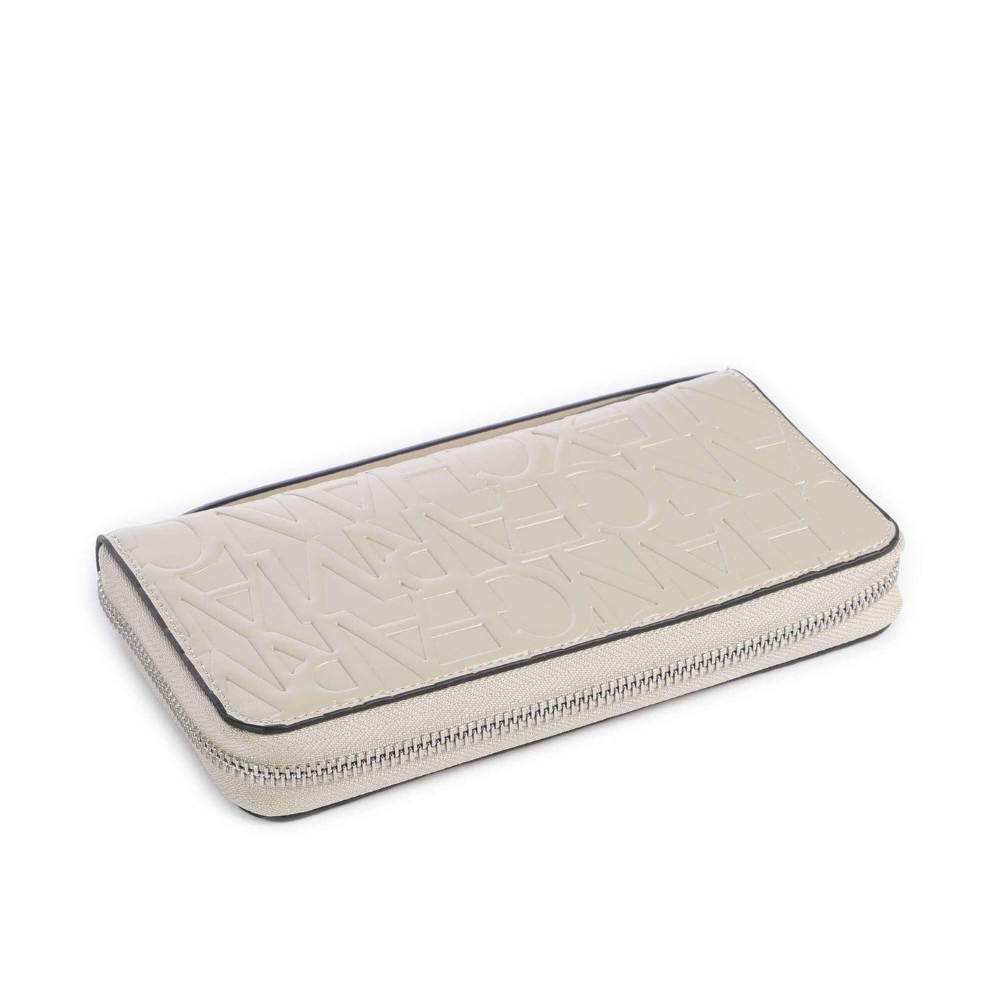 Armani Exchange Liz Wristlet Wallet in Luxe Beige