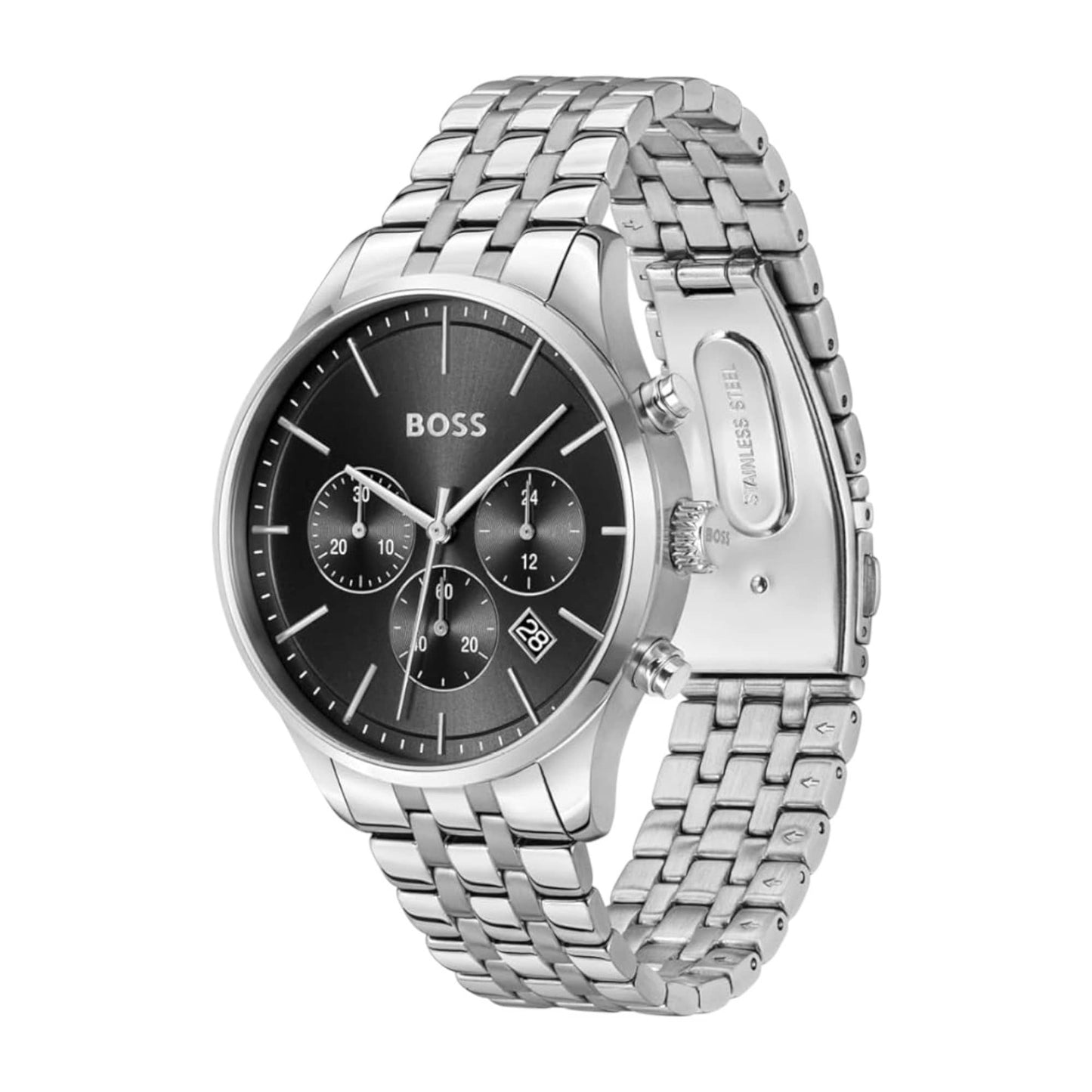 BOSS Watch Avery Black Chronograph
