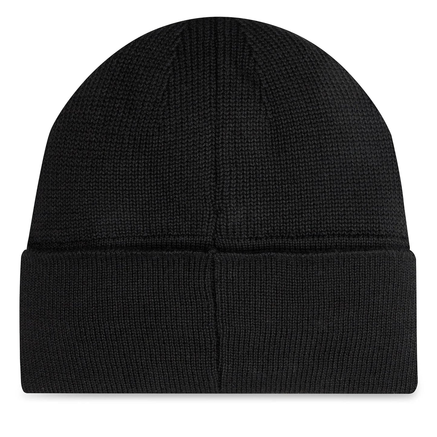 Calvin Klein Jeans Black Beanie with Pink Logo