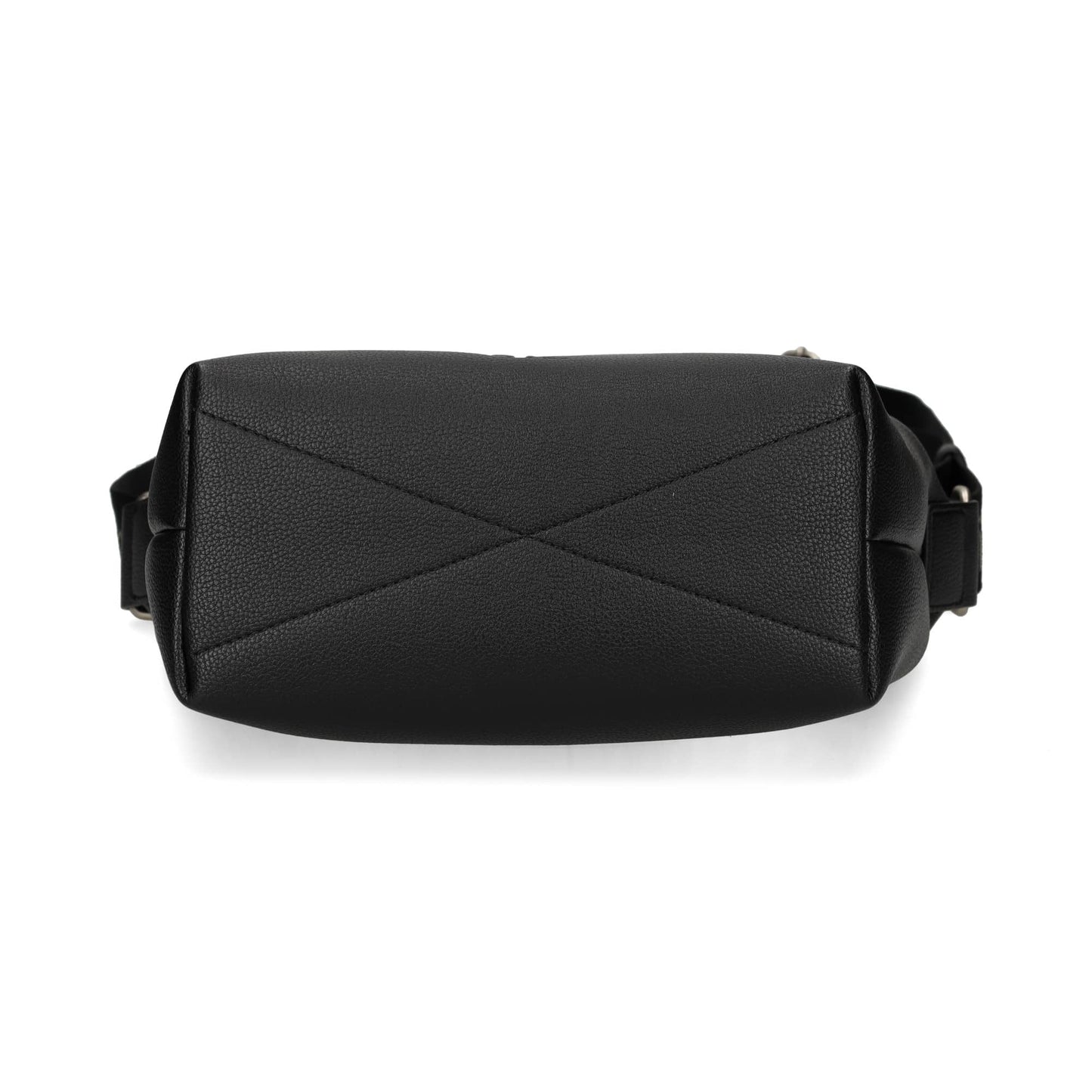 Calvin Klein Black Bag with Embossed Logo and Branded Strap