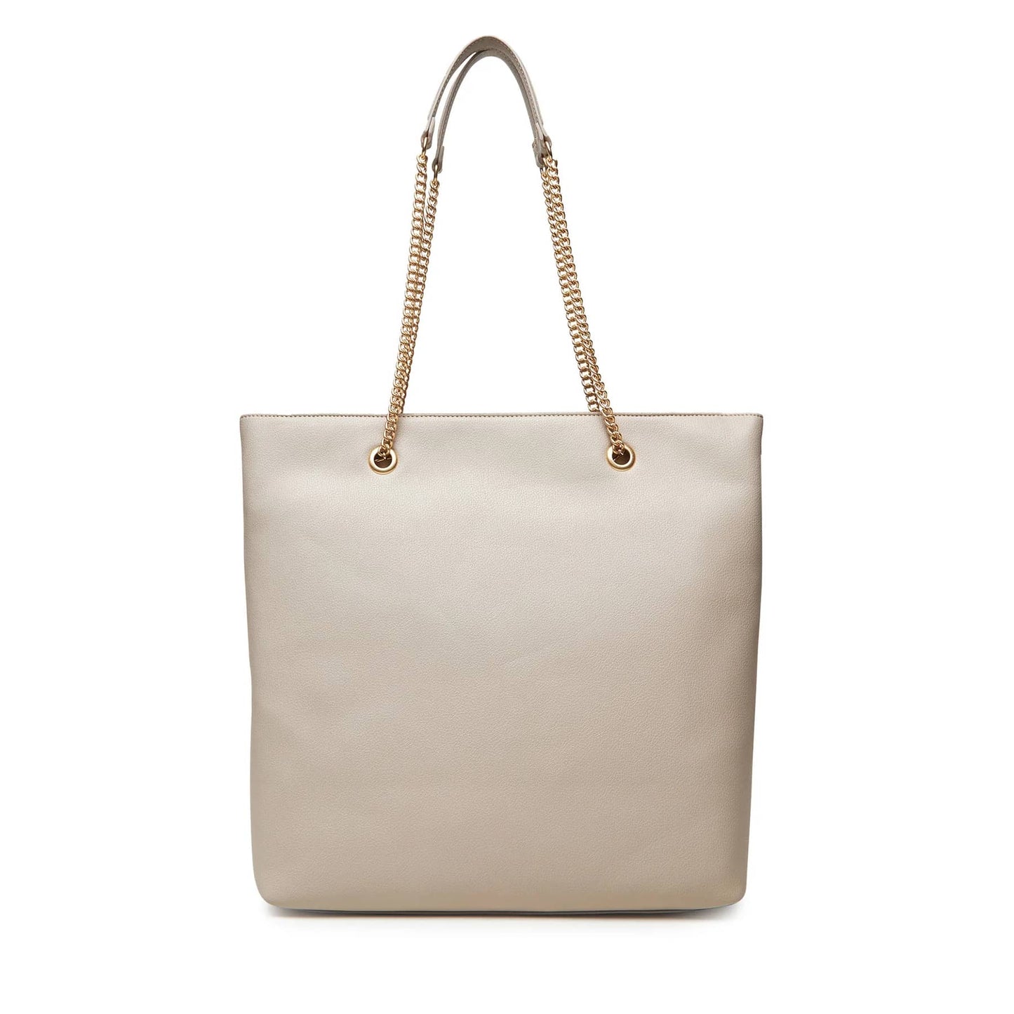 Calvin Klein Beige Chain-Link Tote