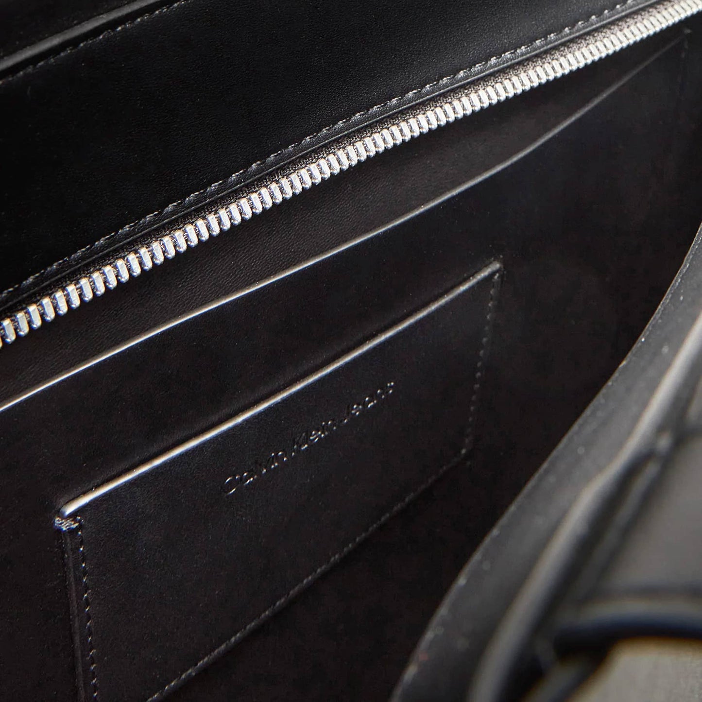Calvin Klein Black Signature Tote