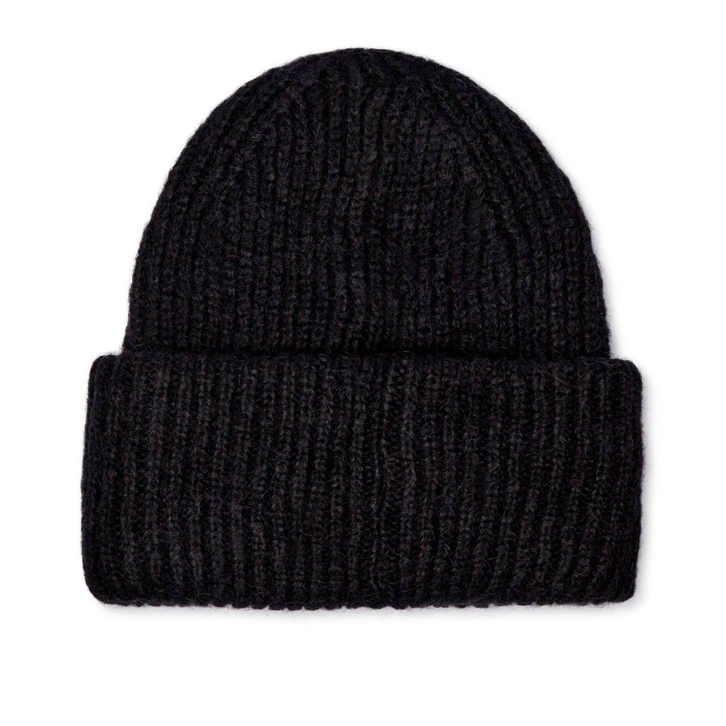 Calvin Klein Black Logo Knit Beanie
