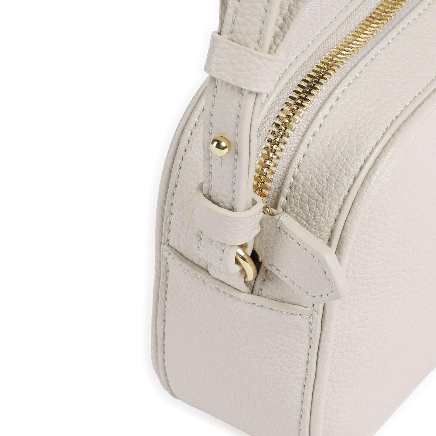 Emporio Armani Crossbody Bag in Ivory with Signature Strap
