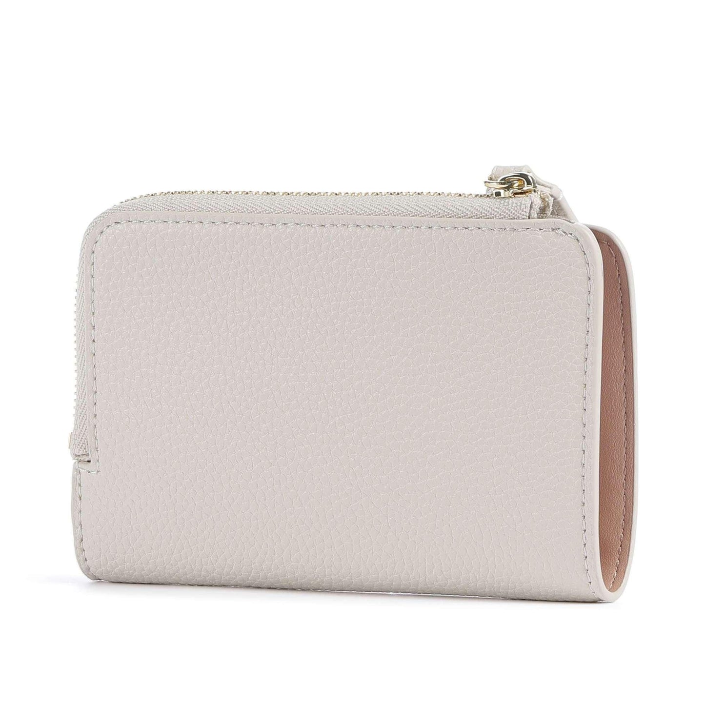 Emporio Armani Ivory Zip-Around Wallet