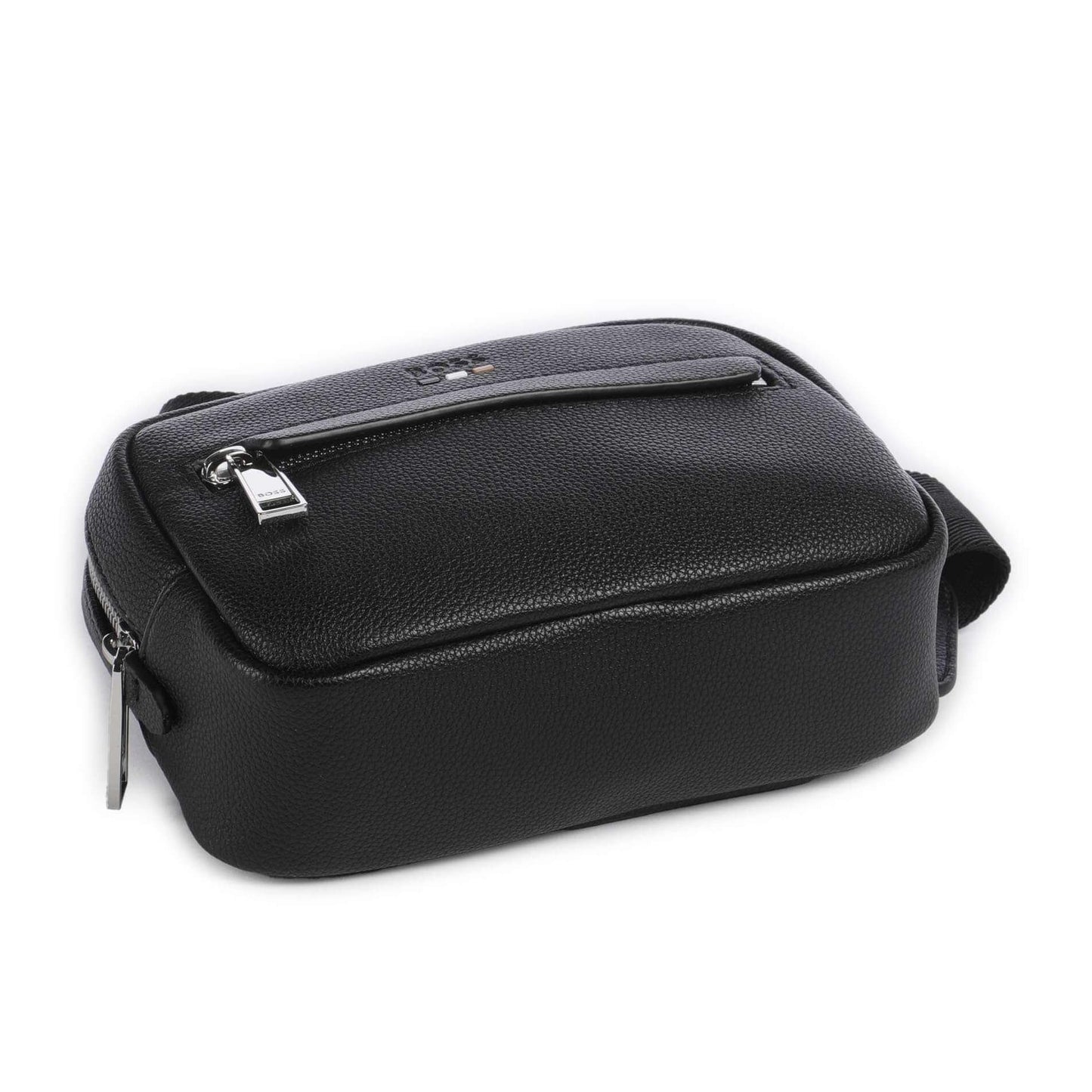BOSS Ray Crossbody Bag in Black with Signature Detail