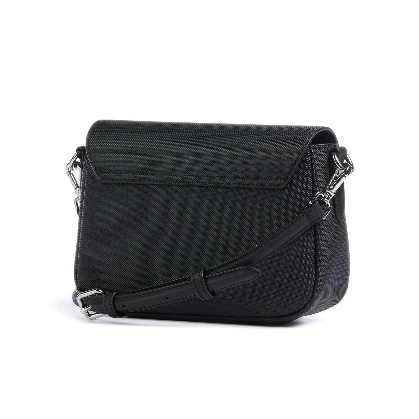 Lacoste Daily City Crossbody Bag in Black with Signature Logo Detail