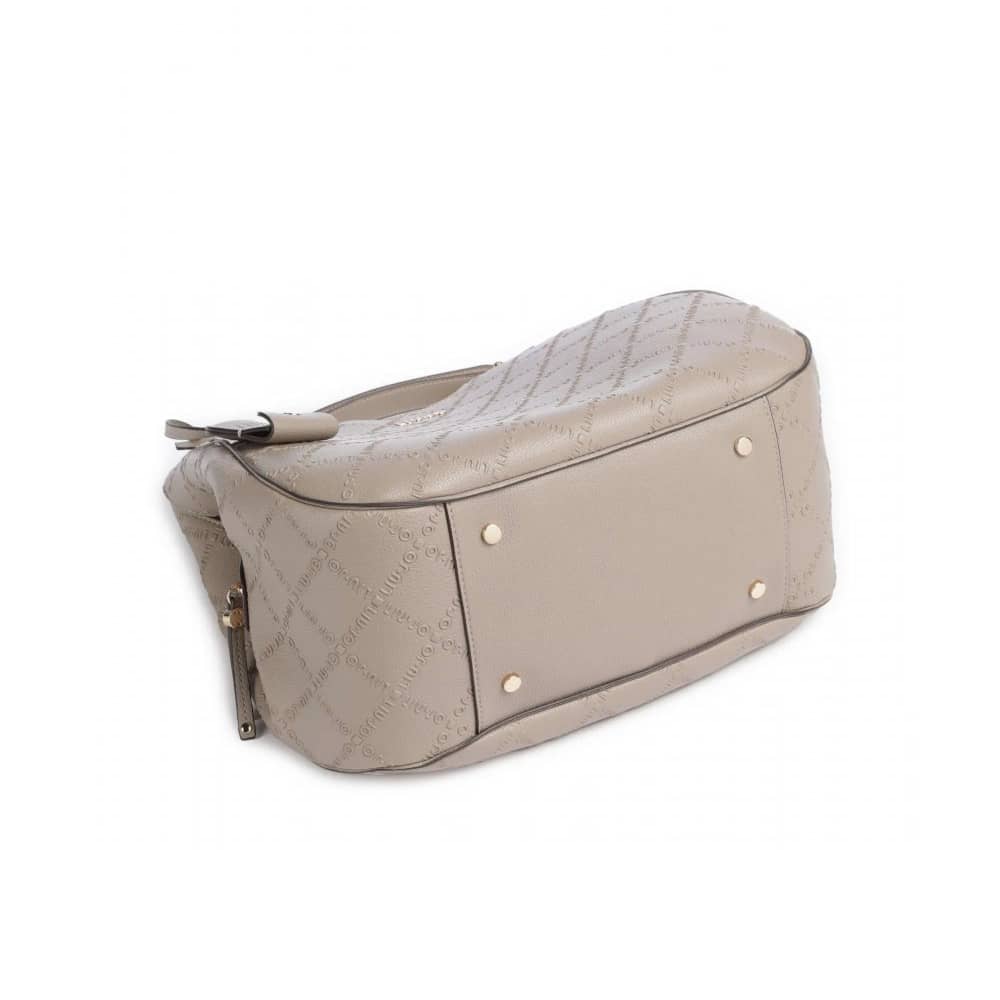 Liu Jo Beige Quilted Chain Handle Bag