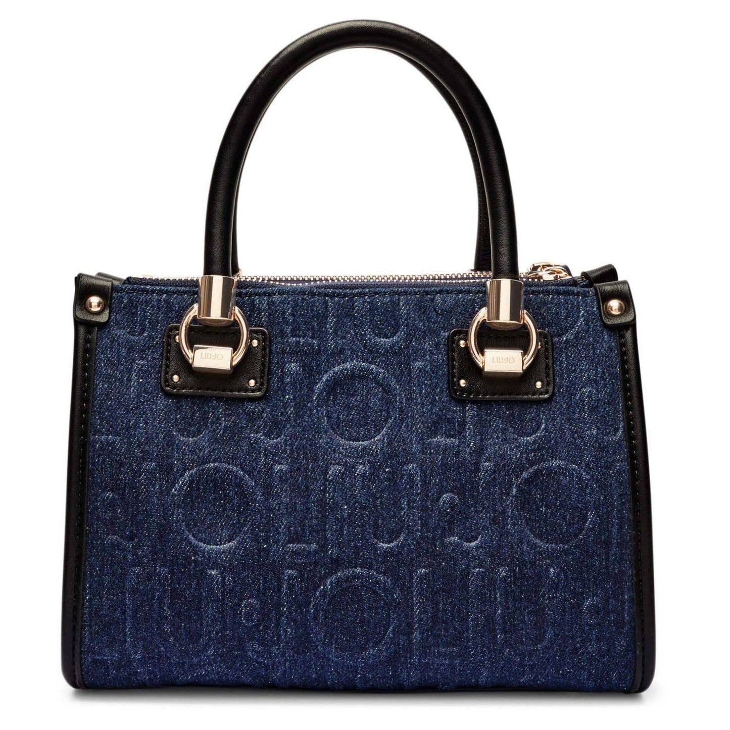 Liu Jo Blue Embossed Logo Bag