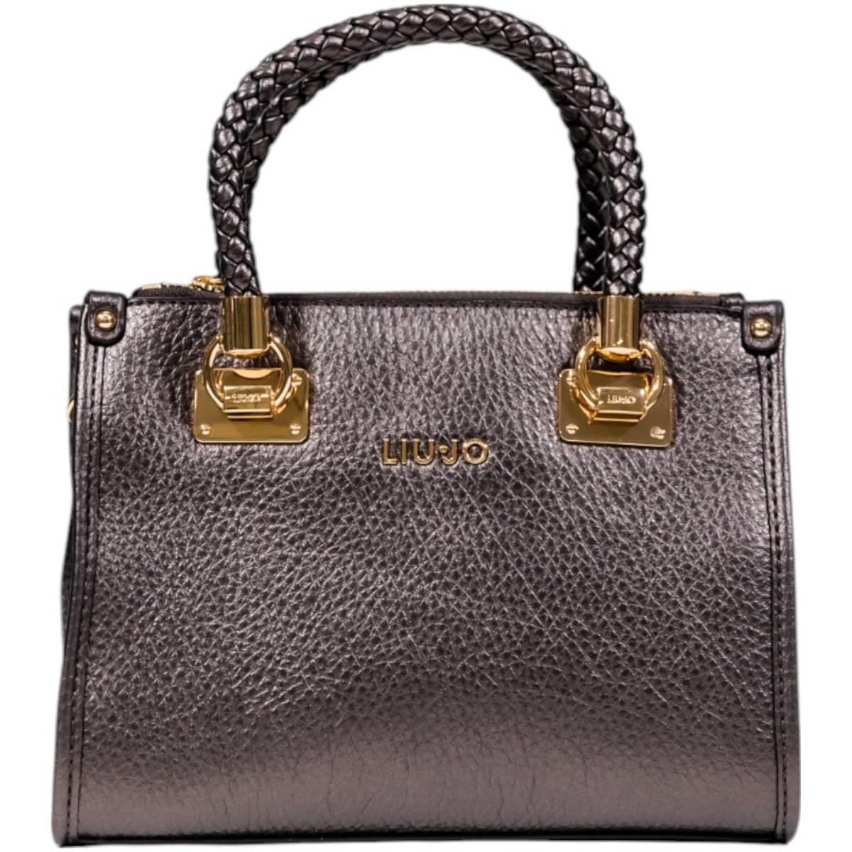 Liu Jo Metallic Braided-Handle Bag
