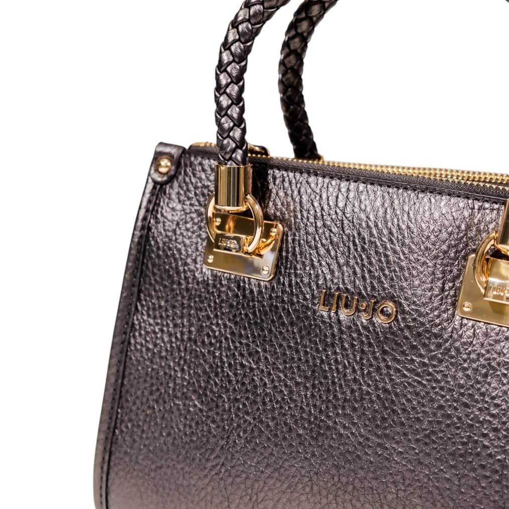 Liu Jo Metallic Braided-Handle Bag