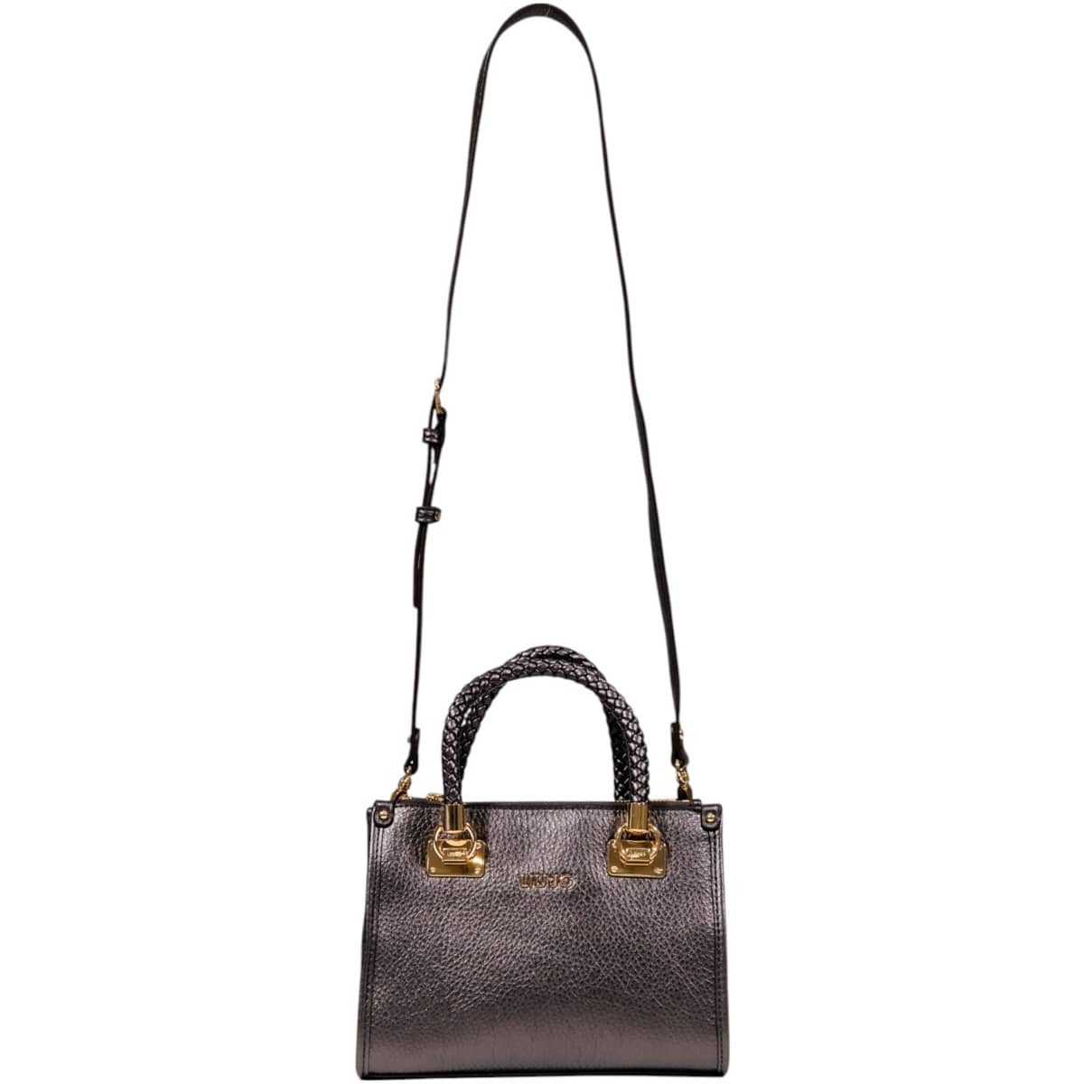 Liu Jo Metallic Braided-Handle Bag