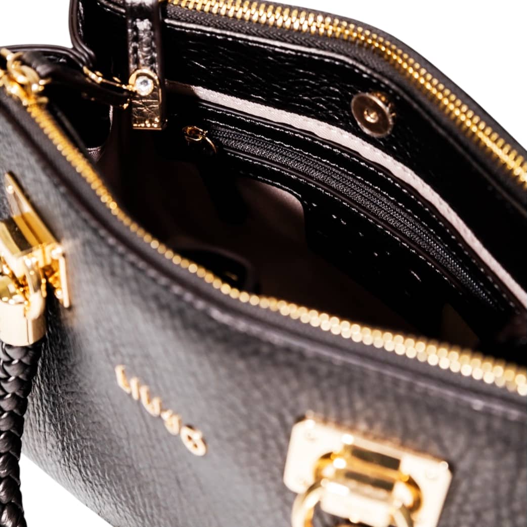 Liu Jo Metallic Braided-Handle Bag