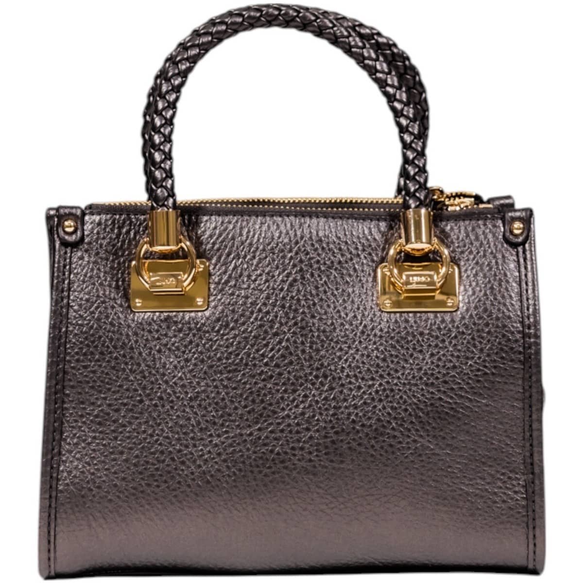 Liu Jo Metallic Braided-Handle Bag