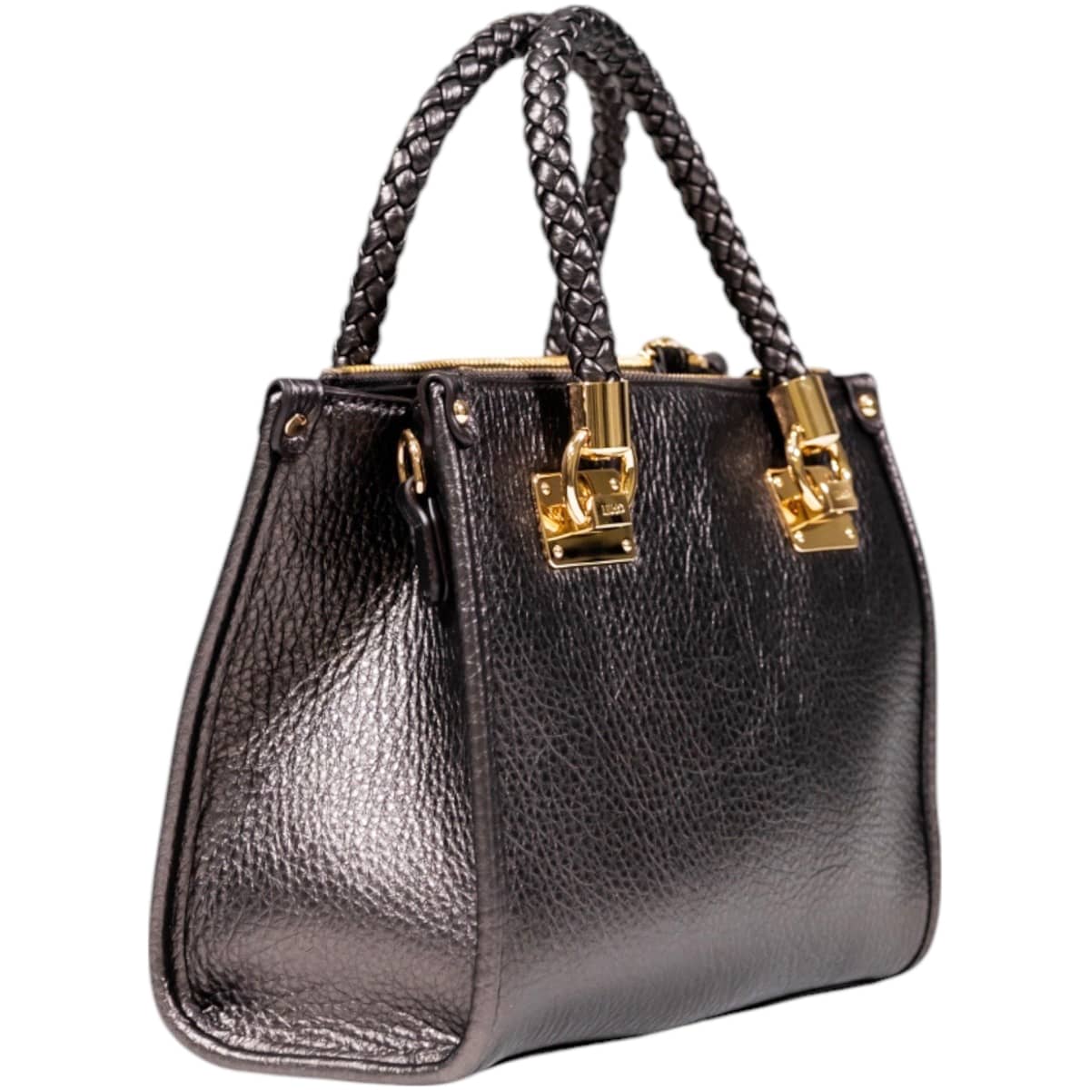 Liu Jo Metallic Braided-Handle Bag