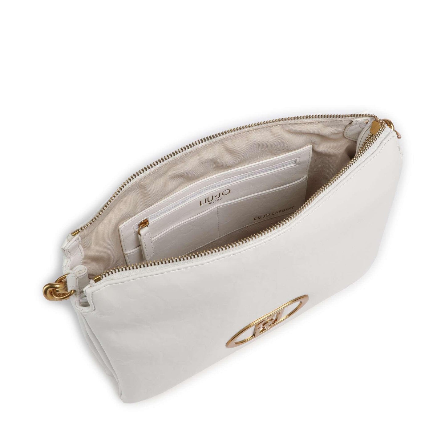 Liu Jo Lapuffy Shoulder Bag in Refined Texture and Italian Grace