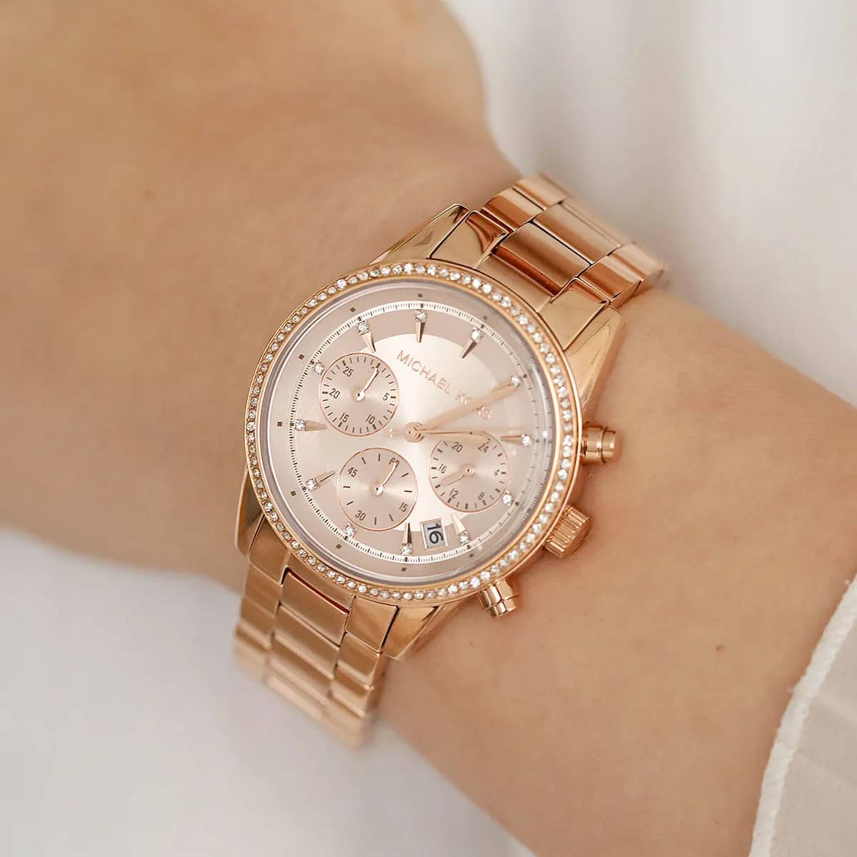 Michael Kors Rose Gold Chronograph Women’s Watch