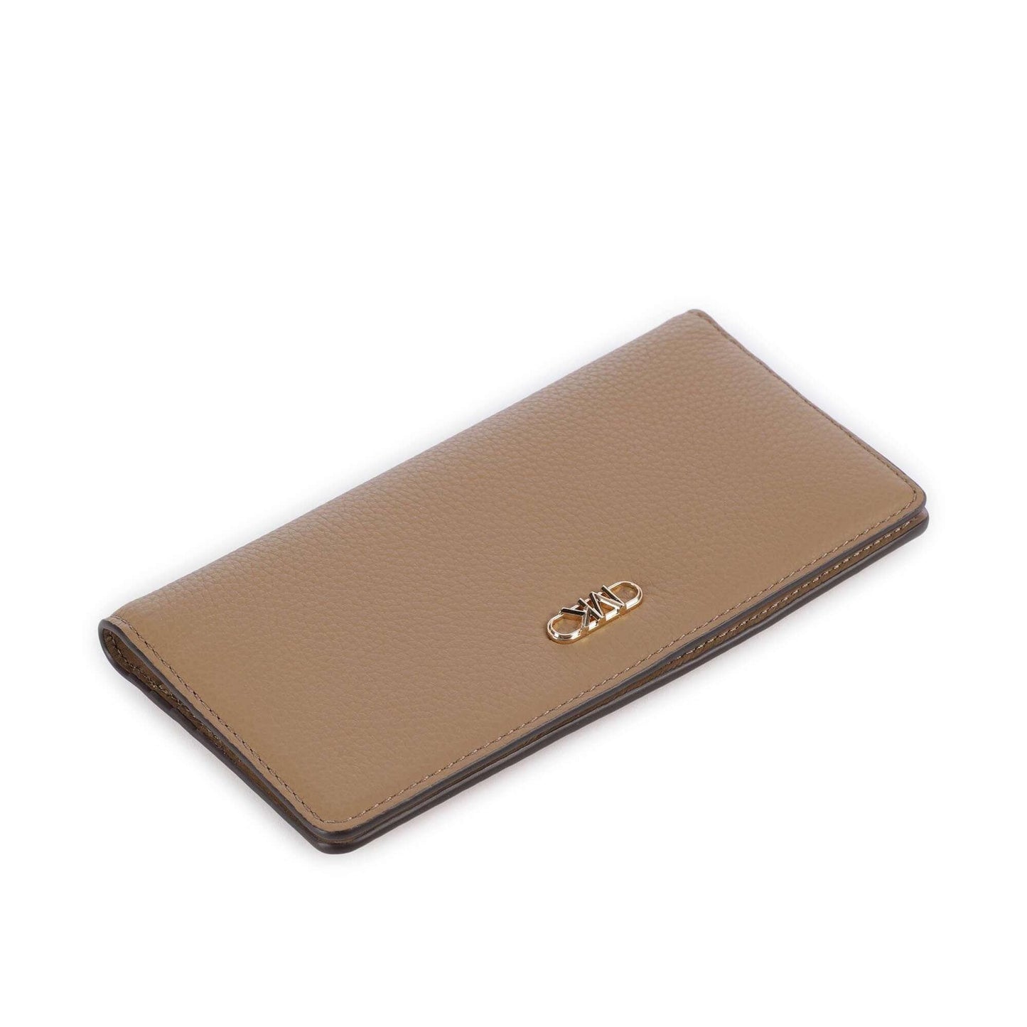 Michael Kors Empire Wallet in Light Brown Grained Leather