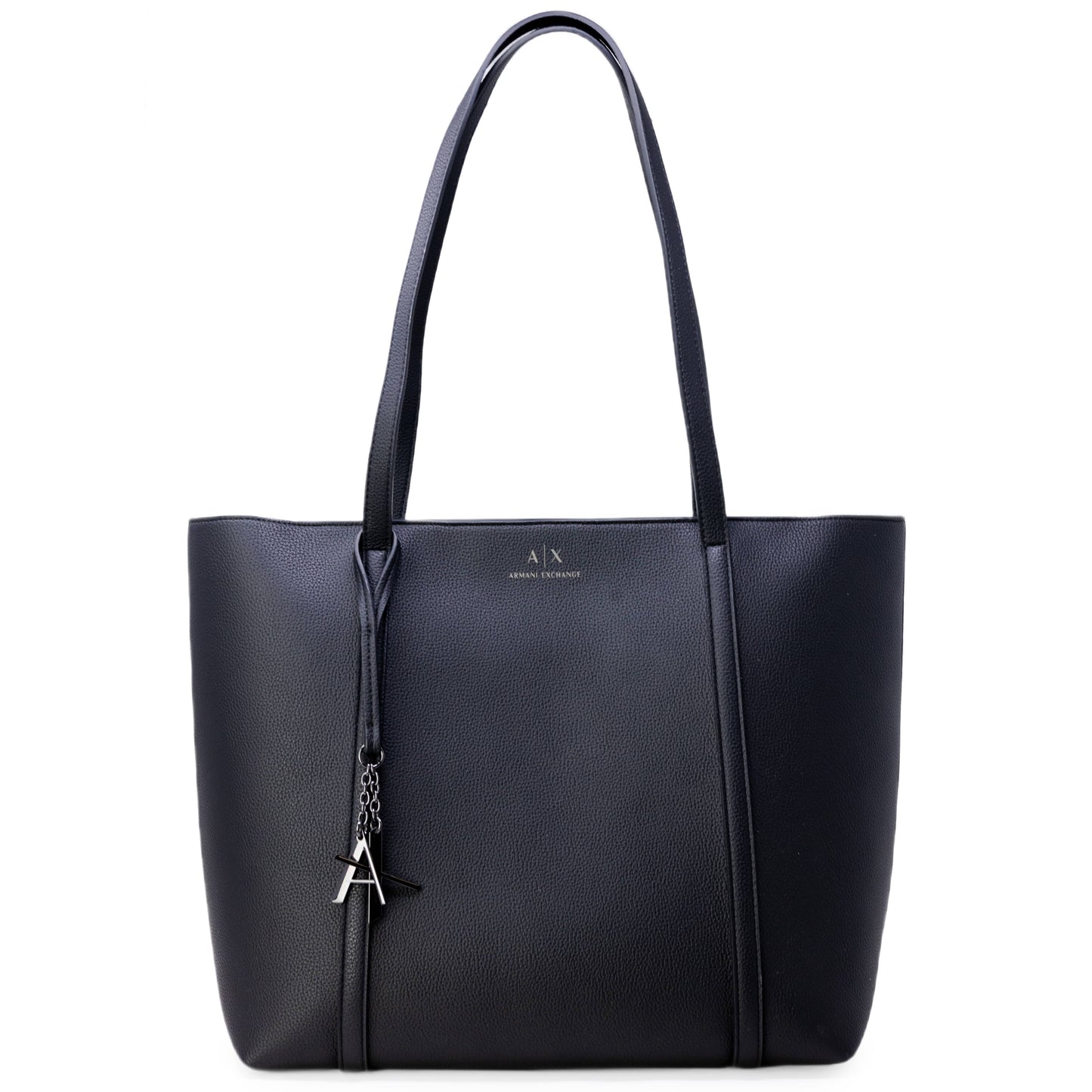 Armani Exchange Elegant Black Tote Bag