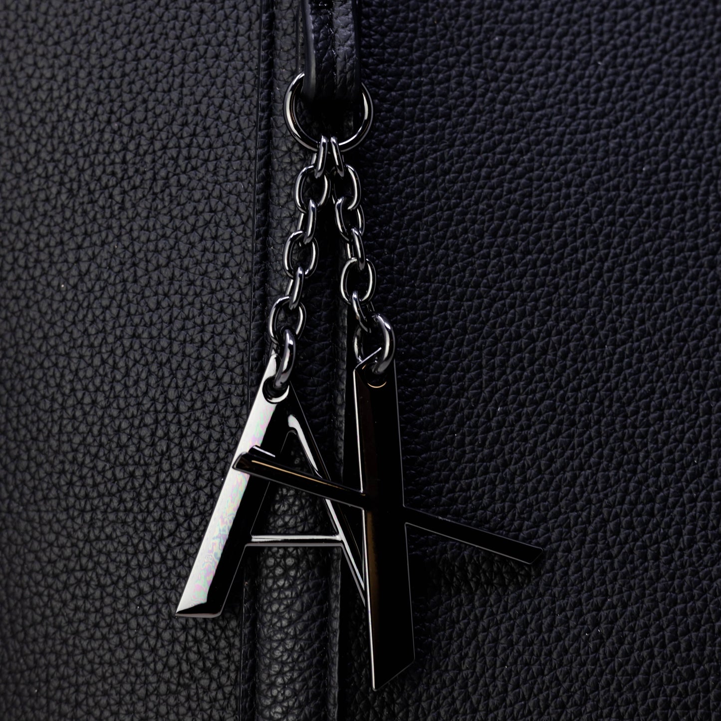 Armani Exchange Elegant Black Tote Bag