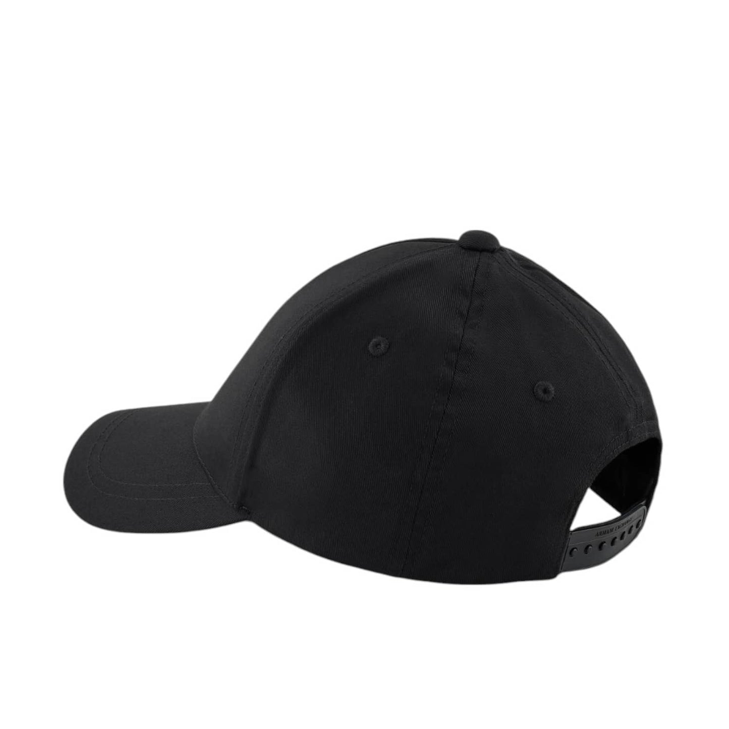 Armani Exchange Black Cap with Logo