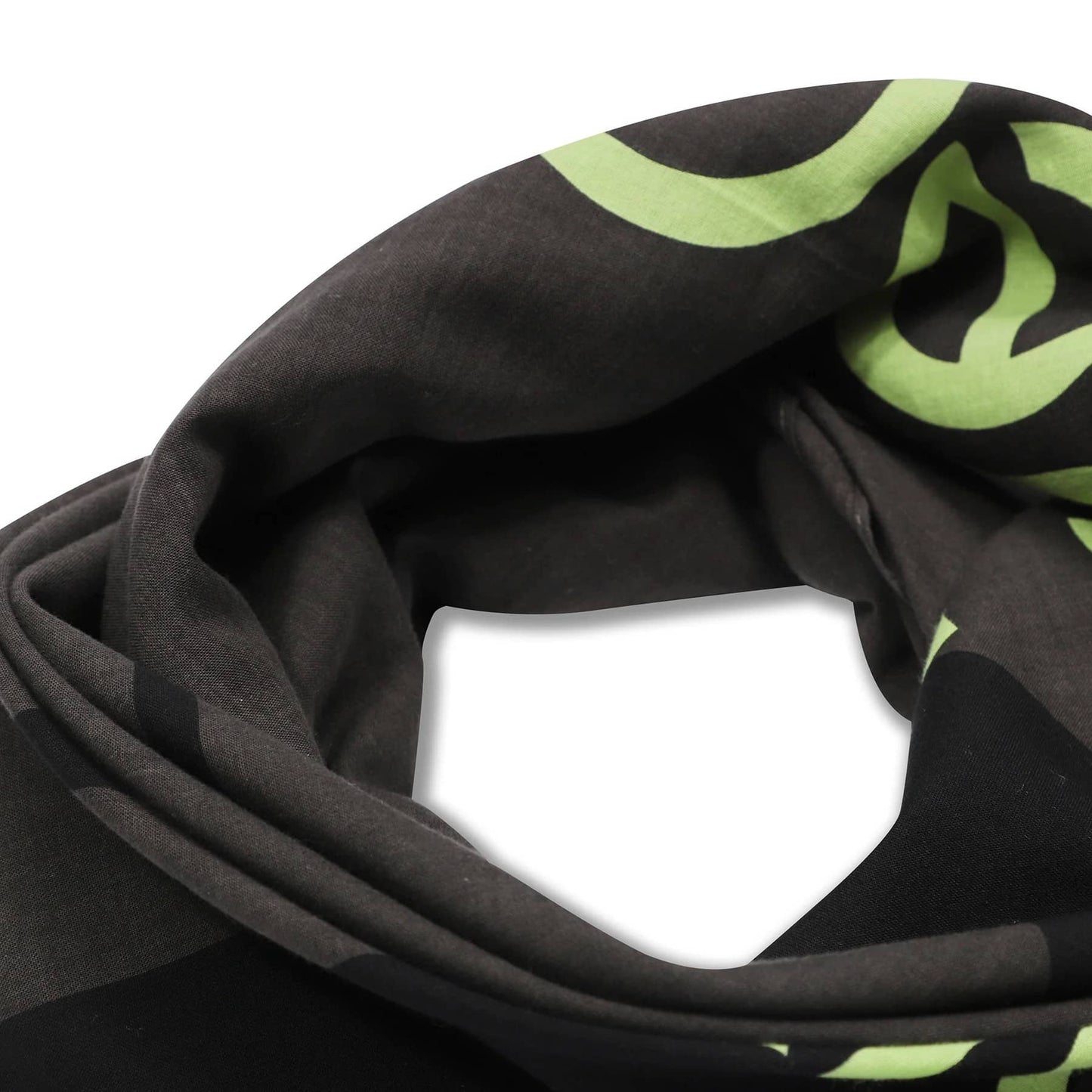 Calvin Klein Jeans Graphic Print Scarf in Black