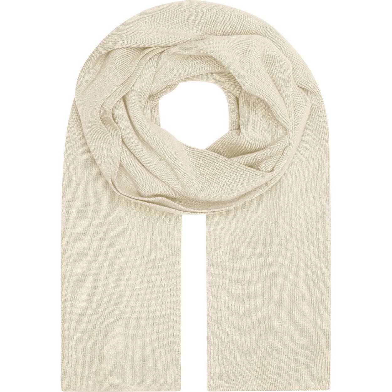 Calvin Klein Minimalist Beige Scarf