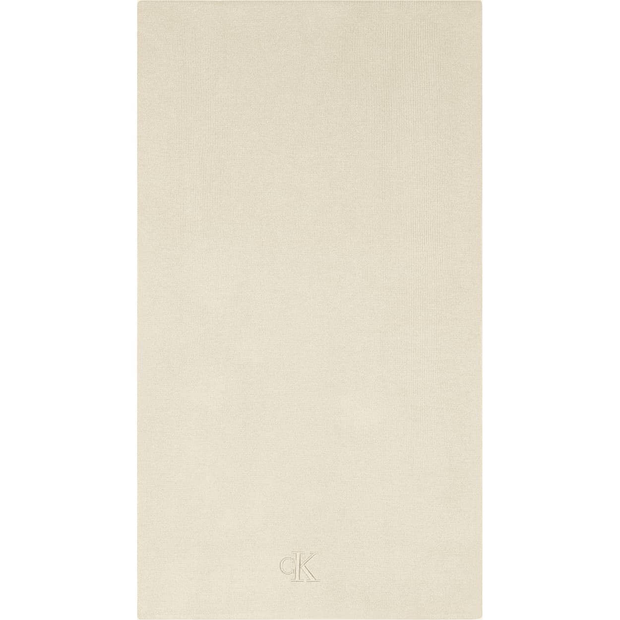 Calvin Klein Minimalist Beige Scarf