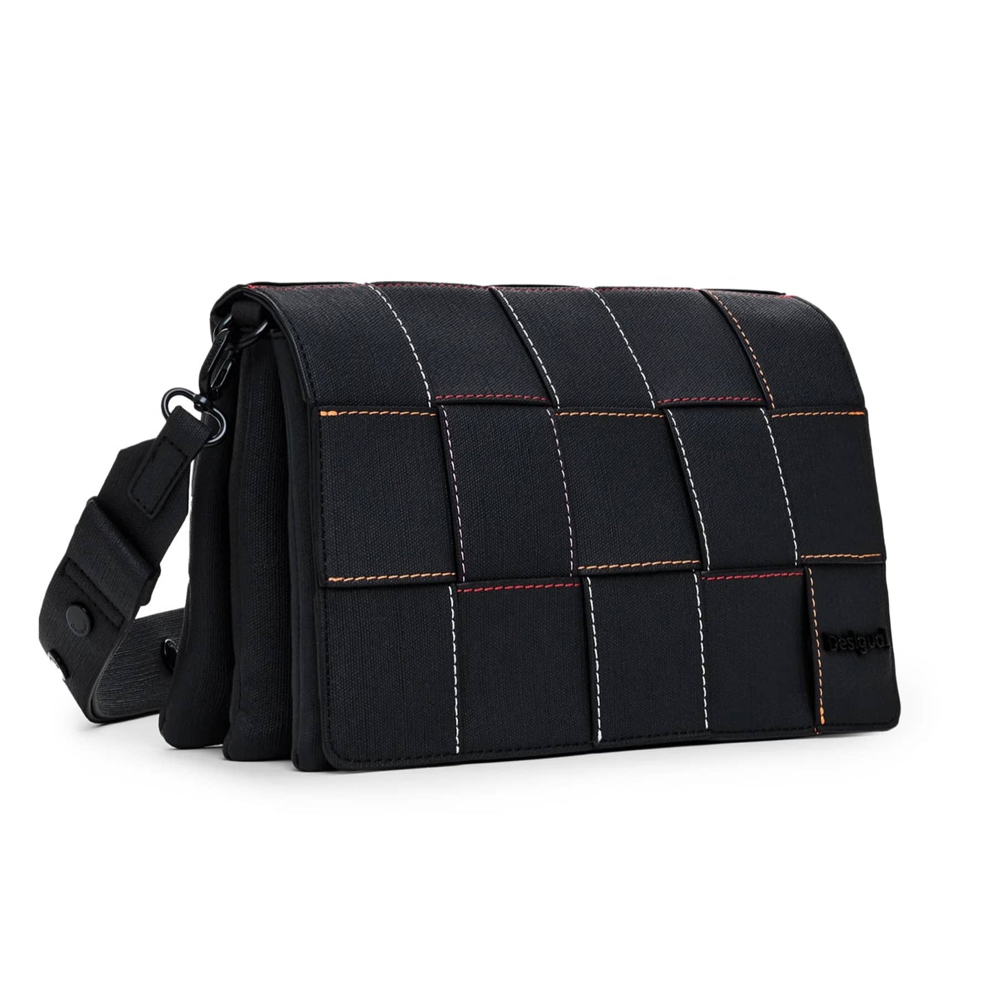 Desigual Black Patchwork Bag