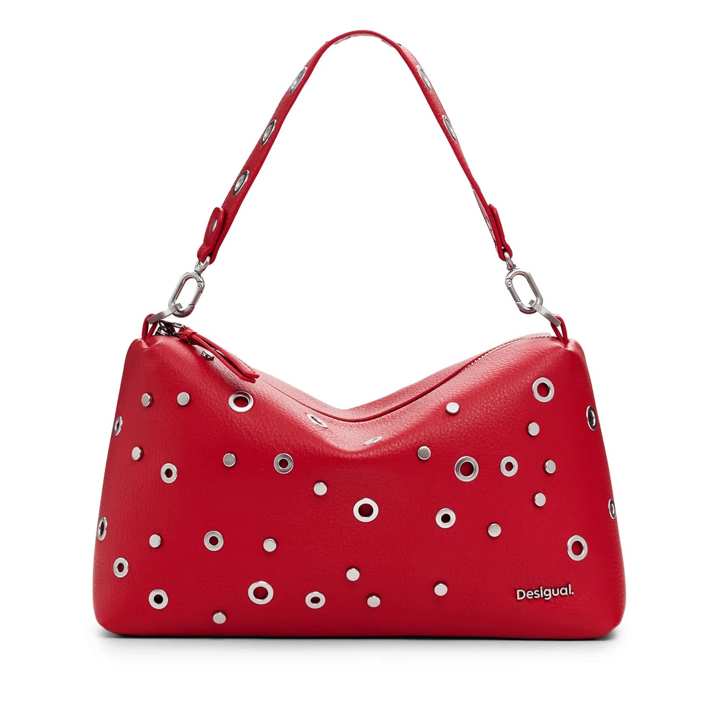Desigual Red Eyelet Bag