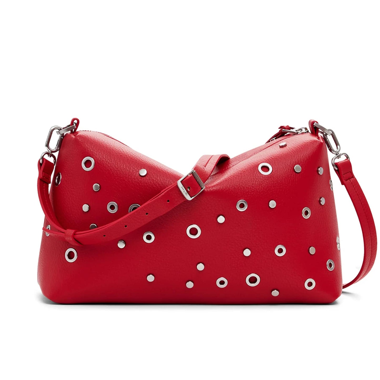 Desigual Red Eyelet Bag