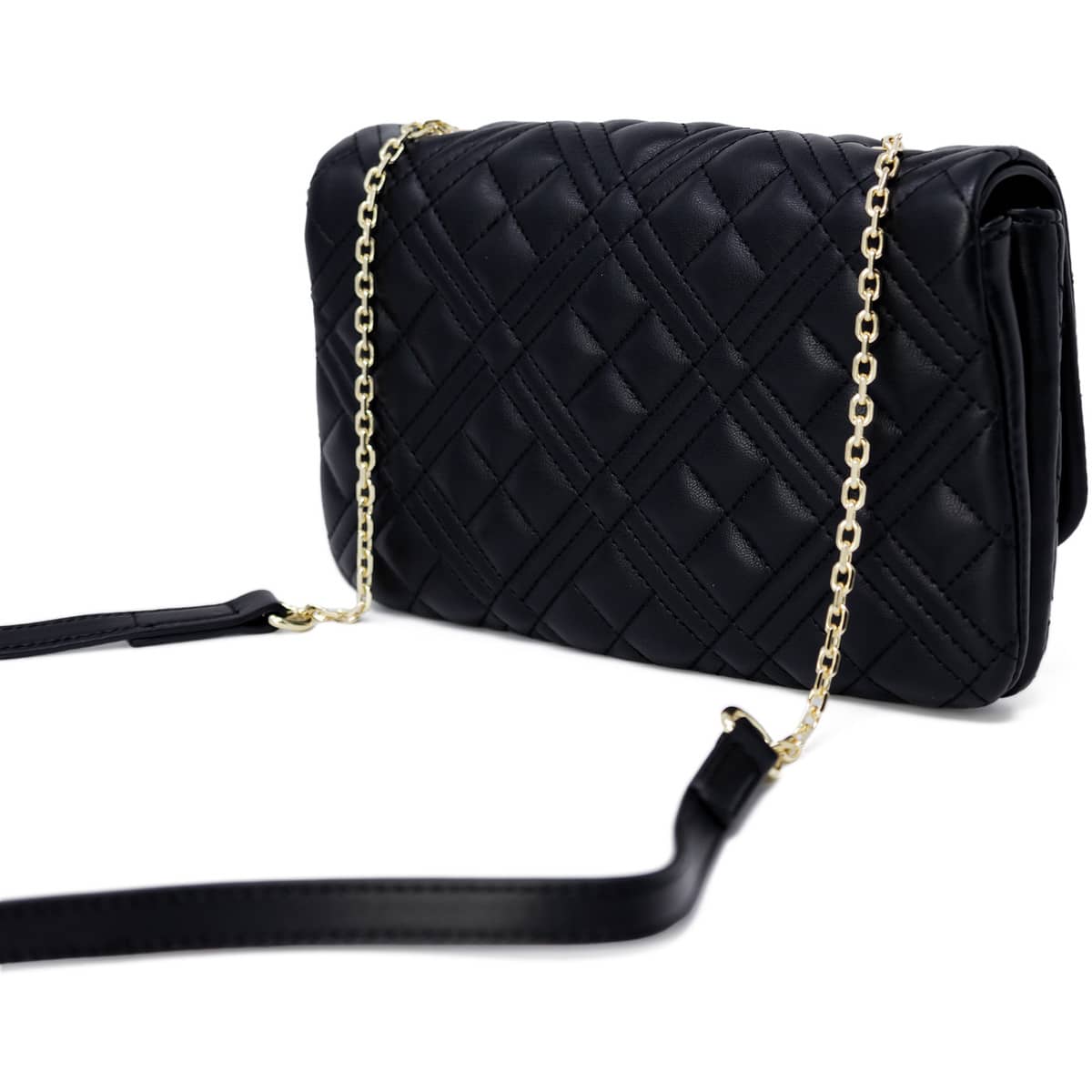 Love Moschino Elegant Black Quilted Bag