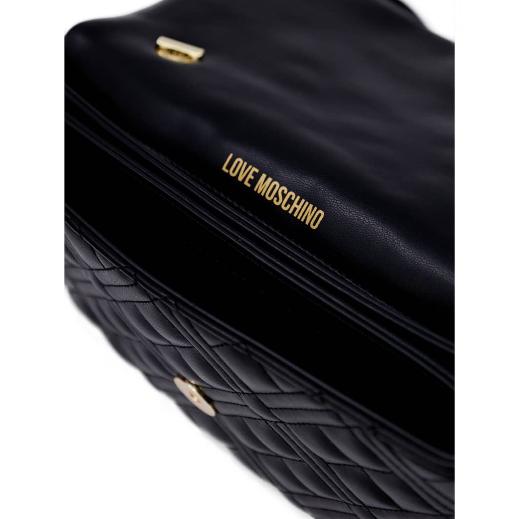 Love Moschino Elegant Black Quilted Bag