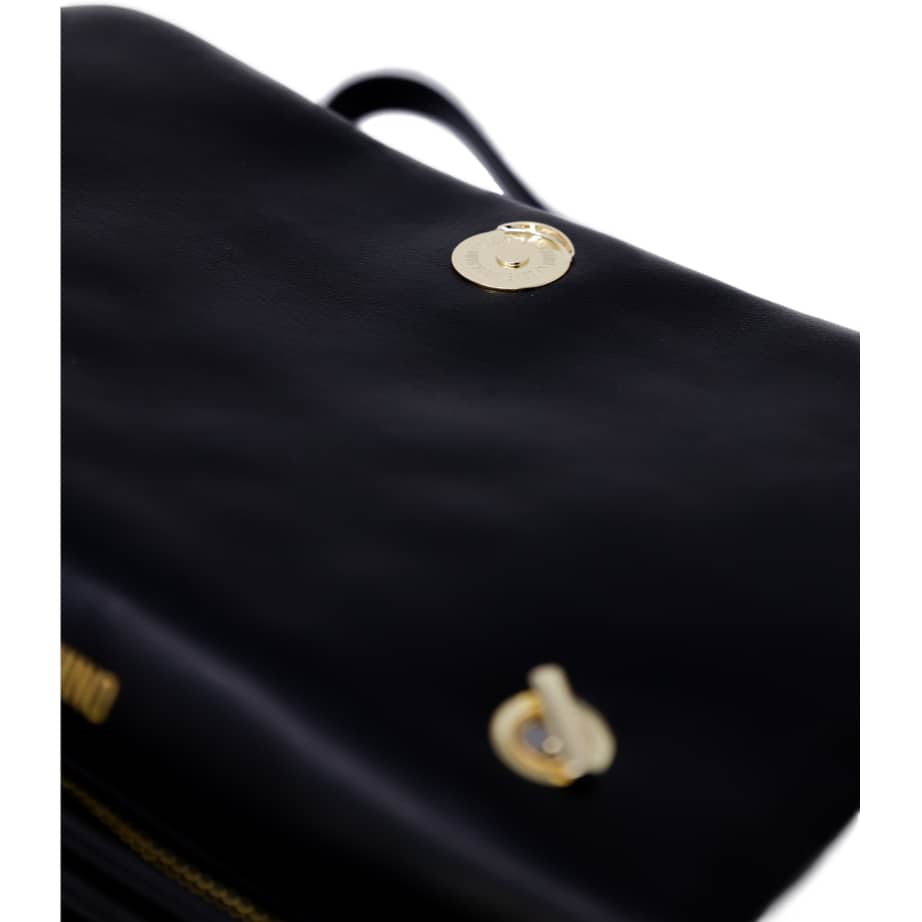Love Moschino Elegant Black Quilted Bag