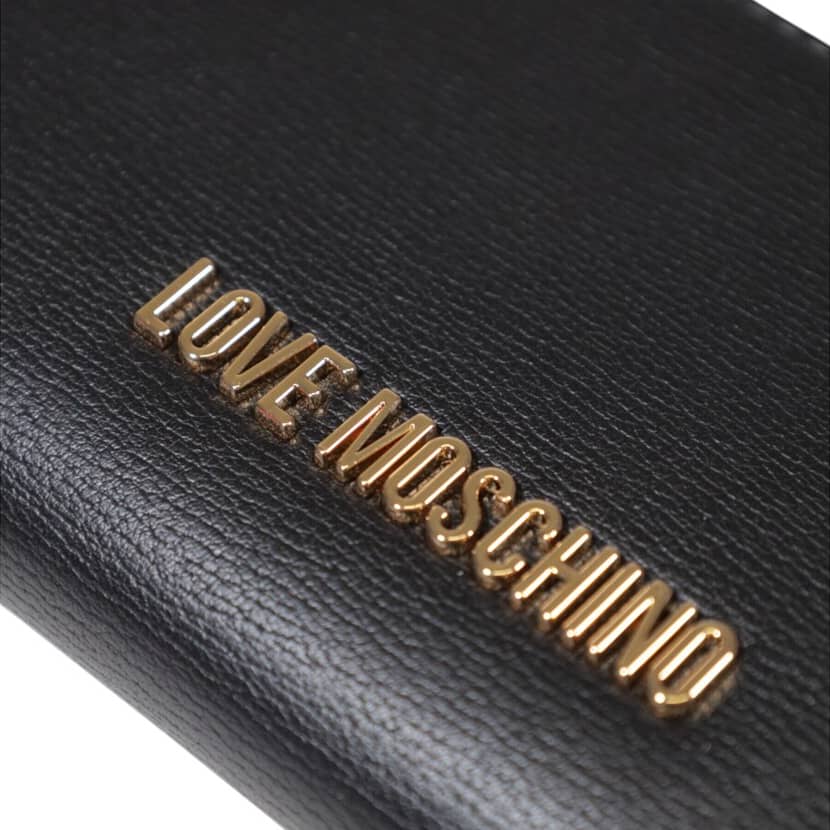 Love Moschino Black Zip-Around Wallet