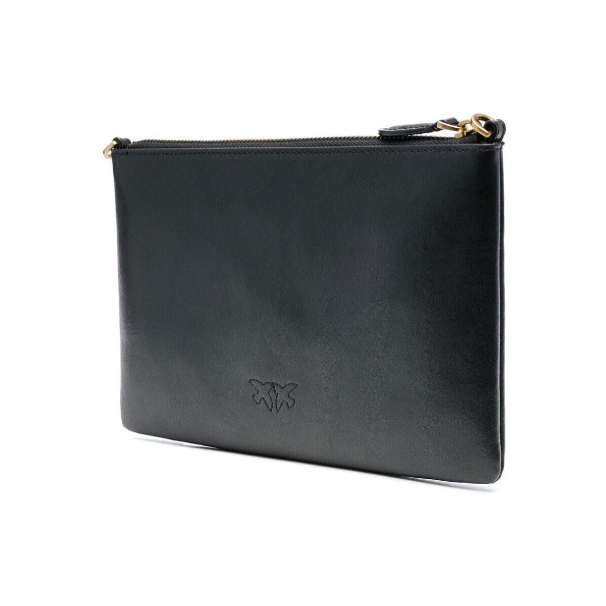 Pinko Elegant Black Bag with Gold Detailing
