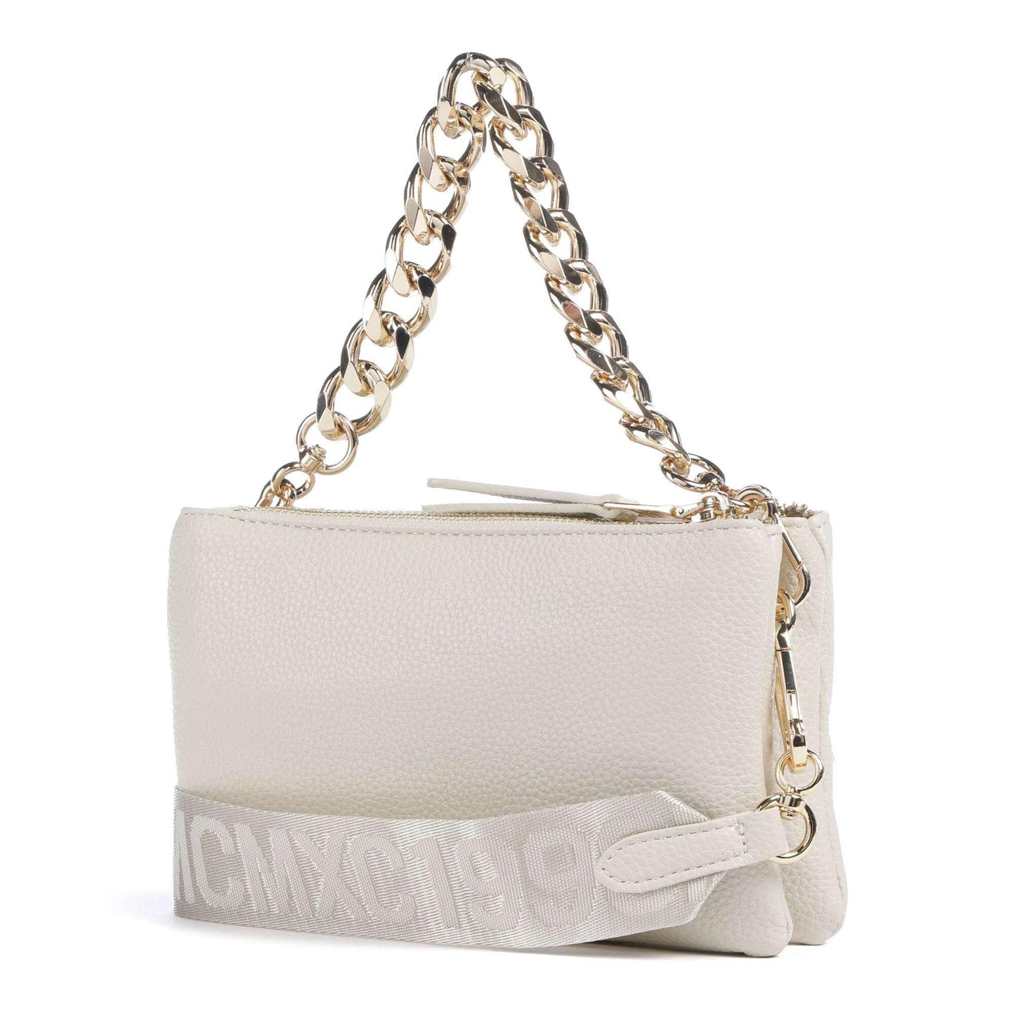 Steve Madden BNICCO Crossbody Bag in Light Beige with Dual Strap Design
