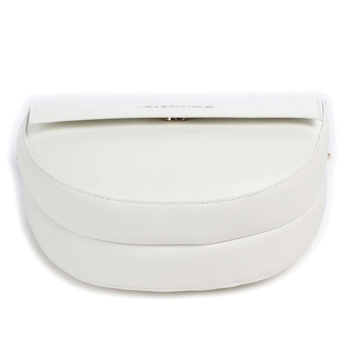 Valentino Bags Bigs Crossbody Bag in White with Logo Strap