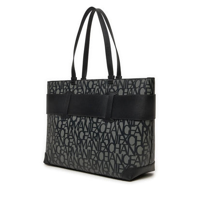 Armani Exchange Logo-Print Tote Bag