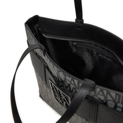 Armani Exchange Logo-Print Tote Bag