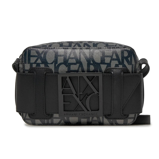 Armani Exchange Logo-Print Crossbody Bag