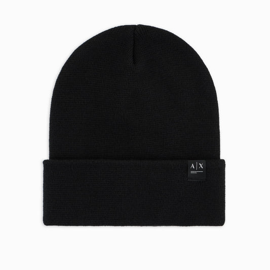 Armani Exchange Logo Beanie