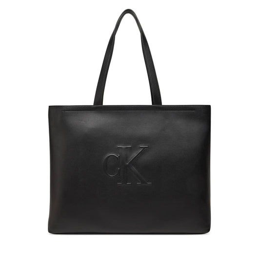 Calvin Klein Black Signature Tote