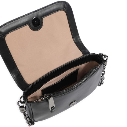 Emporio Armani Mini Bag with Chain Strap and Interwoven Design